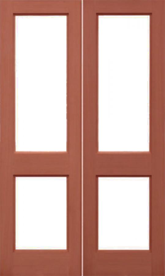 Pattern 2XGG External Hardwood French Doors